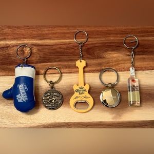 Beer And Alcohol Keychain Bundle